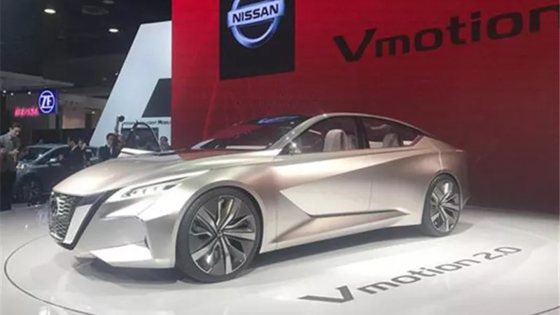 شاهد.. «نيسان» تستعرض سيارتها الجديدة «vmotion 20»