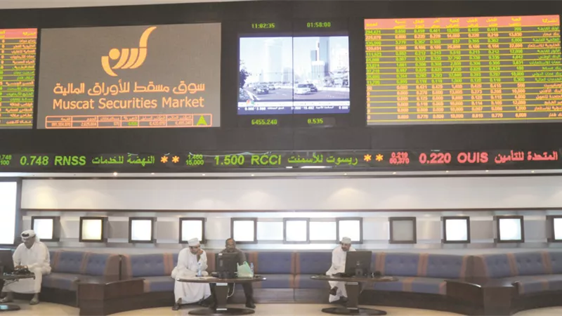 مؤشر سوق مسقط يصعد 16.1 نقطة في ختام التداولات 