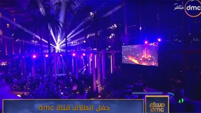 «الحلوانى» يبهر محتفلى «dmc tv» بمقطوعاته الموسيقية