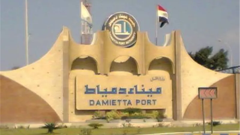 ميناء دمياط يستقل 12 سفينة حاويات وبضائع عامة
