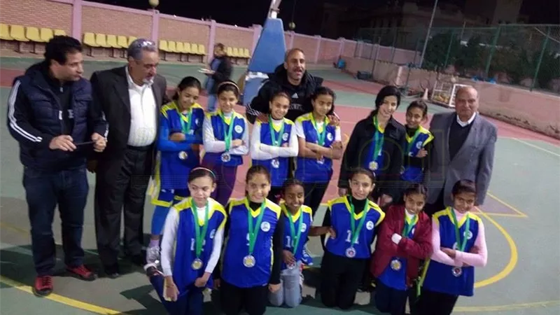 بالصور.. تكريم آنسات السلة بنادى الشيخ زايد بعد فوزه ببطولة الجيزة