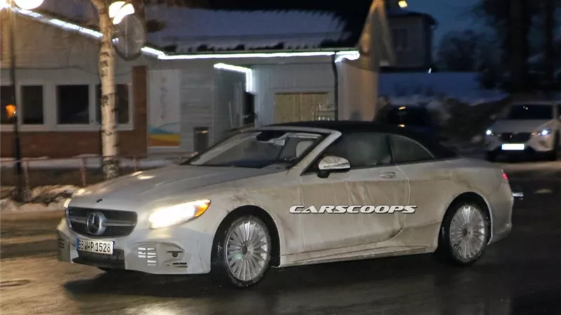 صورة مسربة لمرسيدس «S-Class» كابروليه 