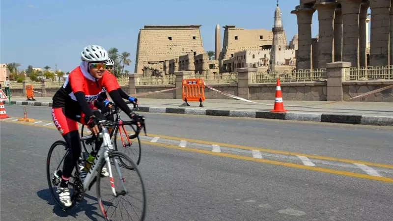 فعاليات اليوم الرابع للبطولة الإفريقية للدراجات بالأقصر