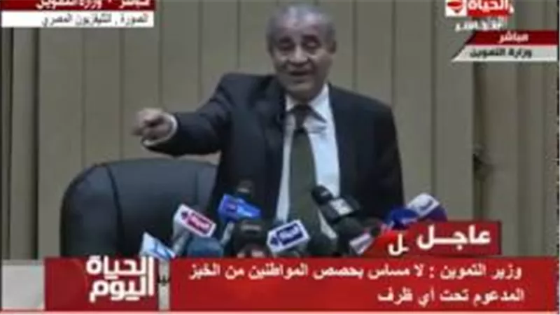 بالفيديو.. وزير التموين: لا أهدد أى مواطن.. ونستهدف إصلاح قاعدة البيانات 