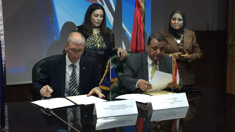 اللجنة التجارية بين مصر ونيوزيلندا تجتمع لمناقشة تنمية التبادل التجاري 
