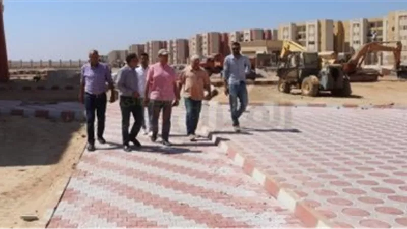 إنجاز 90% من نادى المحور الشرقى للخدمات بمدينةالعاشر
