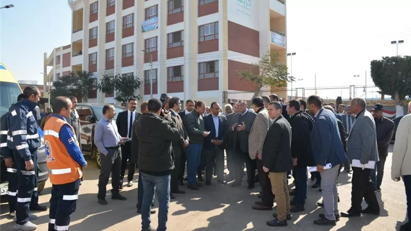 وزير التنمية المحلية يتفقد مشروعات «حياة كريمة» بمركز ملوي بالمنيا