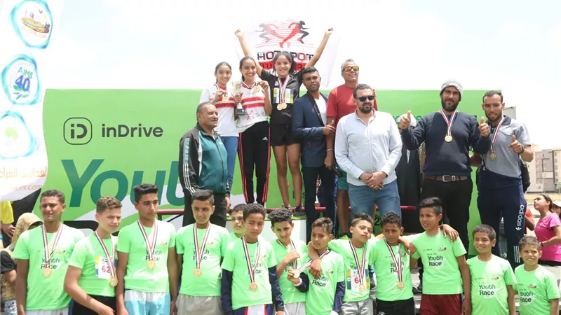 «inDrive» تشارك في «ماراثون نهر النيل» بسباق 5 كيلومترات للشباب