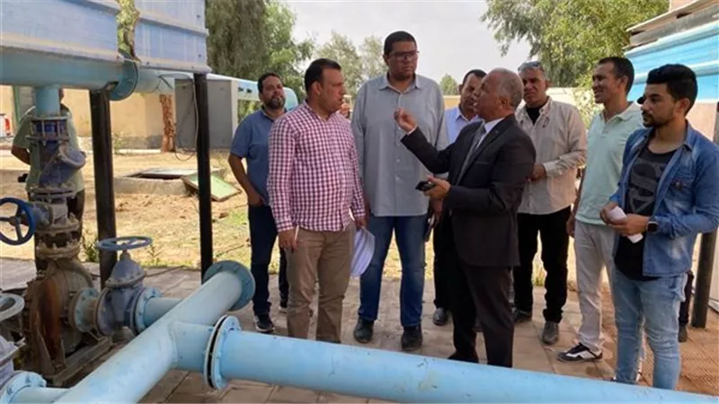 وفد «التخطيط» يواصل متابعة معايير «القرية الخضراء» بالوادي الجديد