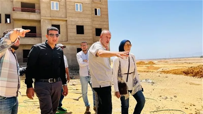 «جهاز السويس الجديدة» يتفقد أعمال الإسكان والمرافق الجاري تنفيذها بالمدينة