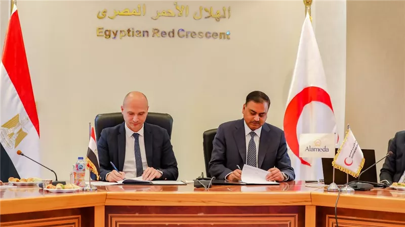 «ألاميدا للرعاية الصحية» و«الهلال الأحمر المصري» يوقعان مذكرة تفاهم لتقديم خدمات الرعاية