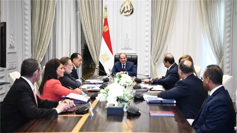 اجتماع عاجل بين السيسي ومحافظ البنك المركزي