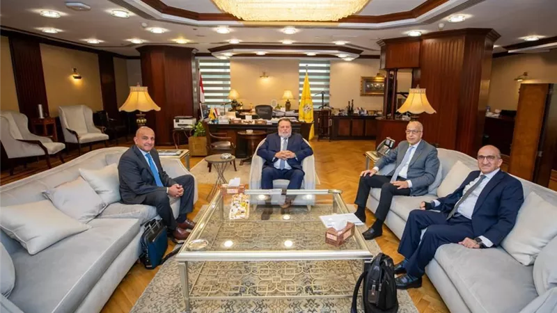 محافظ البنك المركزي المصري يلتقي قيادات بنك ABC