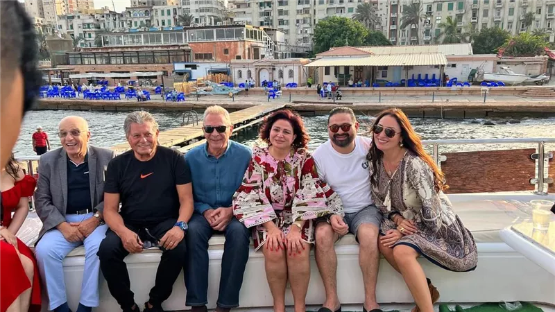نجوم مهرجان الإسكندرية السينمائي في رحلة بحرية...صور