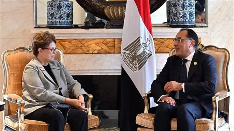 رئيس الوزراء يلتقي رئيسة بنك التنمية الجديد التابع لتجمع 