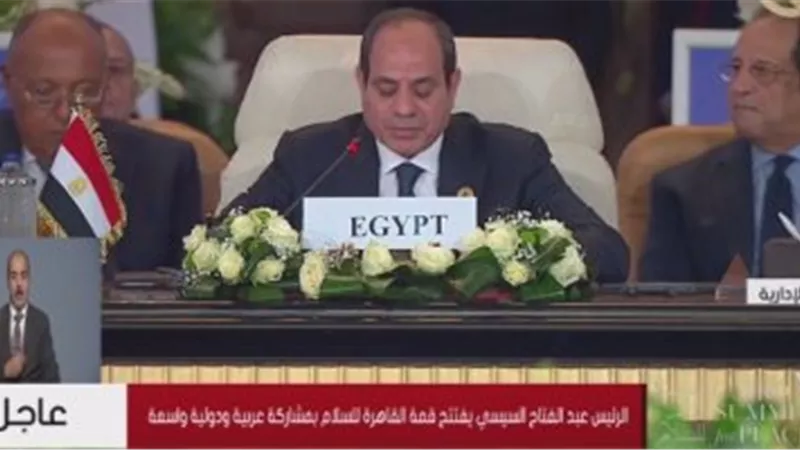 الرئيس السيسى : مصر دفعت ثمناً هائلاً من أجل السلام