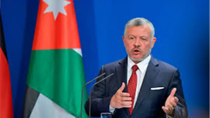 الملك عبدالله: التهجير القسري للفلسطينيين يعتبر جريمة حرب