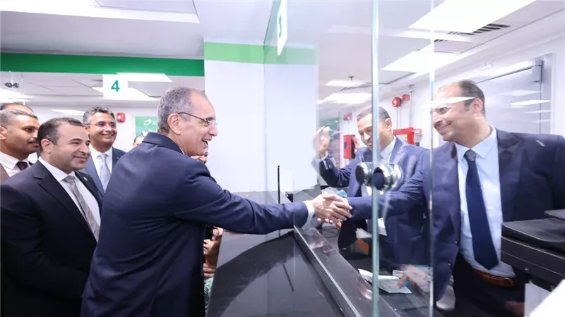 «وزير الاتصالات»يفتتح مبنى منطقة بريد القليوبية ومكتب بريد 