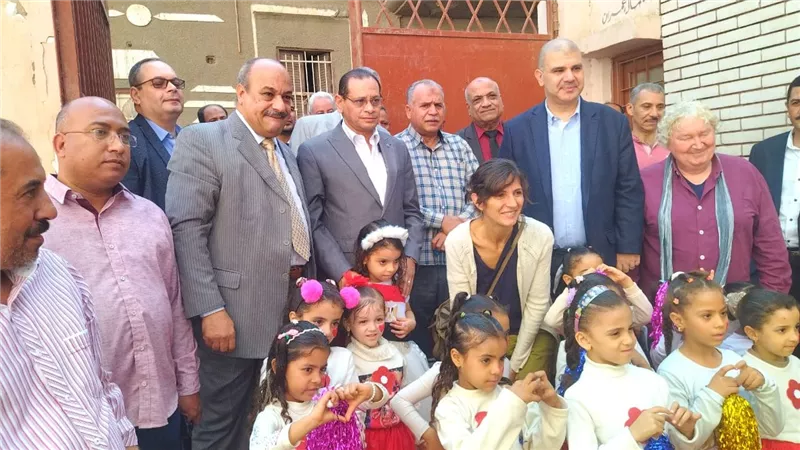 وفد من الاتحاد الأوروبي يتفقد أنشطة جهاز تنمية المشروعات المنفذة في أسيوط
