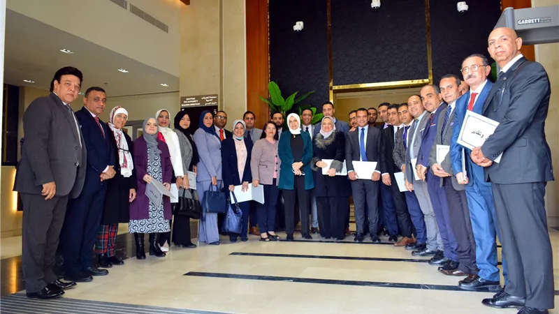  تكريم  30 من أبناء مصلحة الضرائب المصرية لحصولهم على الرخصة الدولية لقيادة الاعمال IBDL
