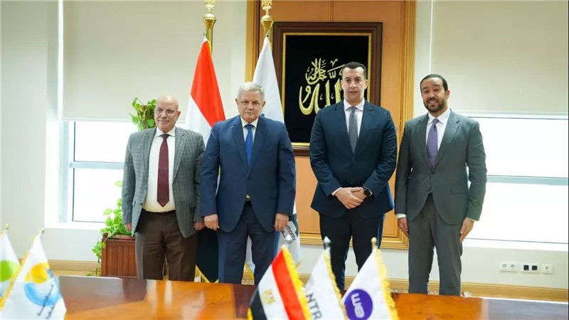 توقيع مذكرة تفاهم بين الشركة المصرية للاتصالات وشركة مياه الشرب بالقاهرة