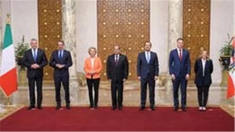 السيسي:نجدد رفضنا الكامل لأي محاولات من قبل إسرائيل لتهجير الشعب الفلسطيني قسرياً 