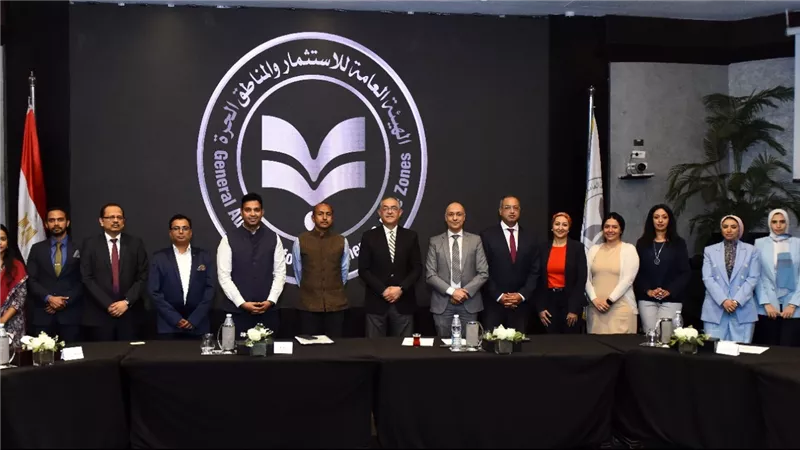 الهيئة العامة للاستثمار والمناطق الحرة تبحث الاستفادة من التجربة الهندية في دعم ريادة الأعمال