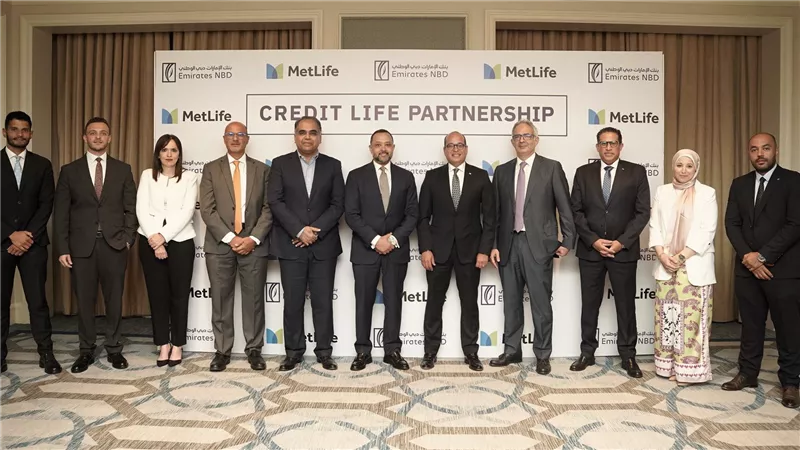  الإمارات دبي الوطني-مصر يزيد حجم الأعمال مع شركة متلايف لتأمينات الحياة