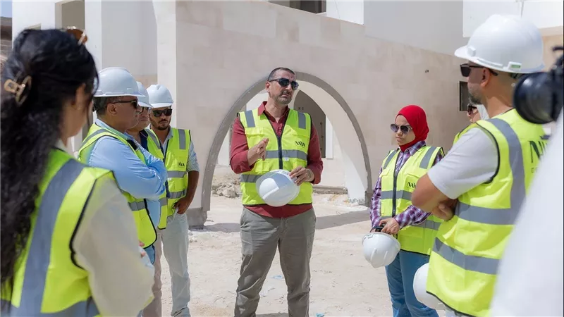 70% زيادة فى معدلات البناء والتنفيذ بمشروع نايا باى الساحل الشمالي