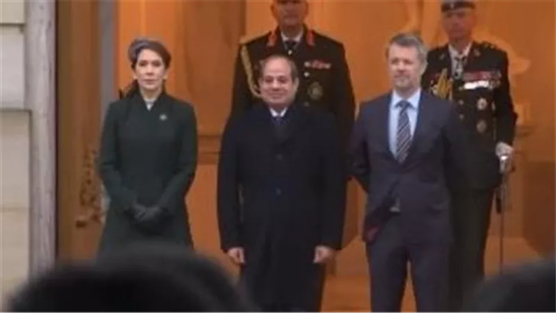 الرئيس السيسي وملك الدنمارك يفتتحان المؤتمر الاقتصادي المصري الدنماركي
