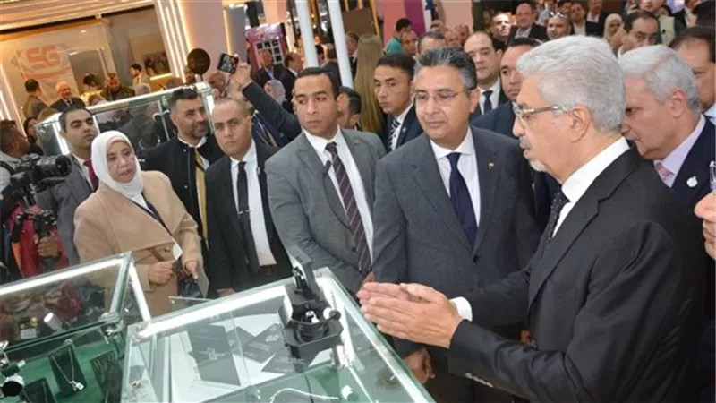 وزير التموين يفتتح معرض نبيو 2024 للمجوهرات