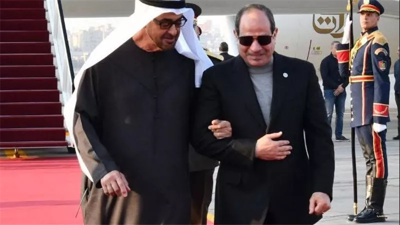 الرئيس السيسي يستقبل الشيخ محمد بن زايد لبحث تعزيز العلاقات الثنائية