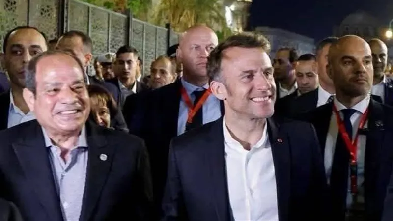 السيسي وماكرون يعلنان الشراكة الإستراتيجية بين مصر وفرنسا
