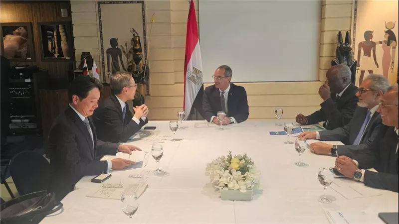 وزير الاتصالات يبحث تعزيز التعاون مع اليابان في مجالات الذكاء الاصطناعي 