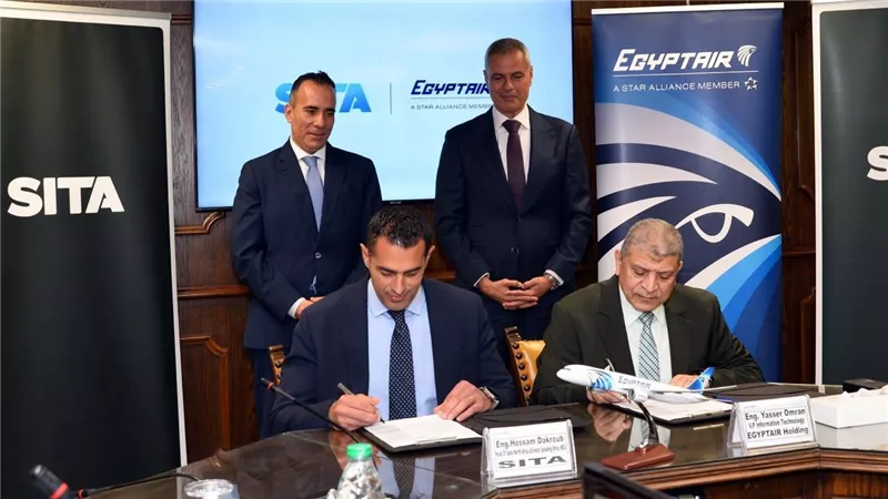 مصر للطيران تُحدِّث بنيتها التحتية الرقمية لتلبية متطلبات المستقبل بشراكة استراتيجية مع SITA