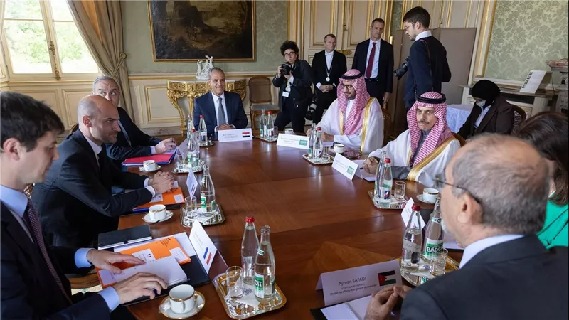 بيان مشترك: مصر والسعودية والأردن يبحثون مع فرنسا إنهاء الحرب على غزة