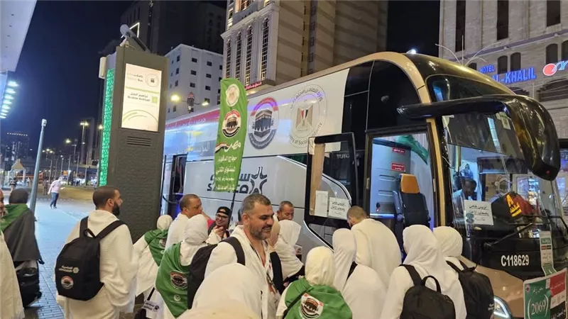 نجاح خطة تصعيد حجاج الجمعيات الأهلية إلى صعيد