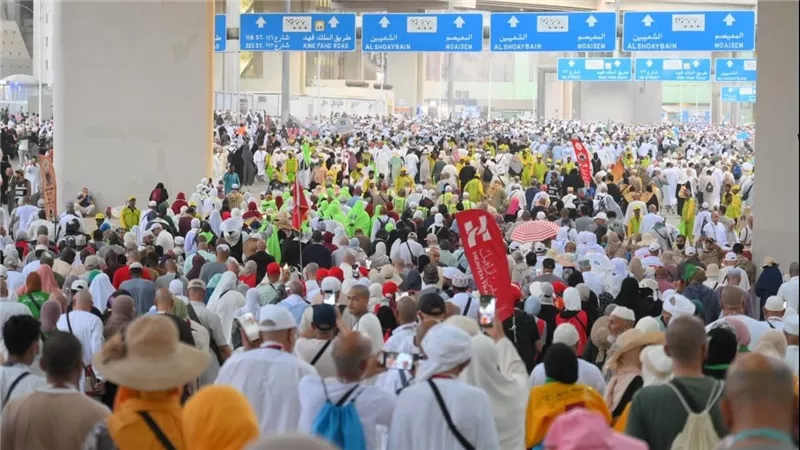 عودة أولى رحلات حج الجمعيات الأهلية إلى أرض الوطن 10 يونيو عبر مطار جدة