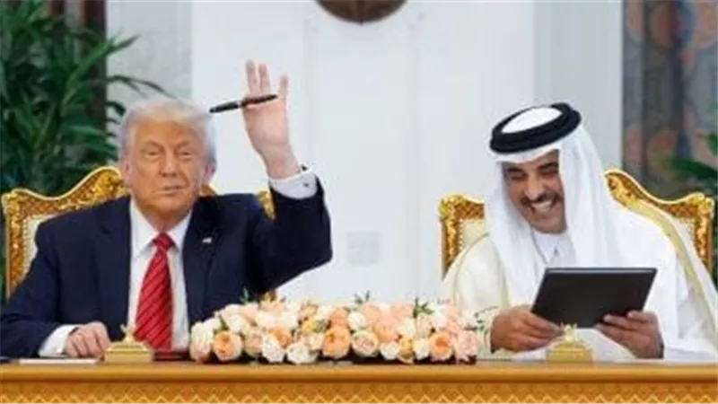 ترامب يشكر أمير قطر ويعلق على الهجوم الإيراني: “حان وقت السلام”