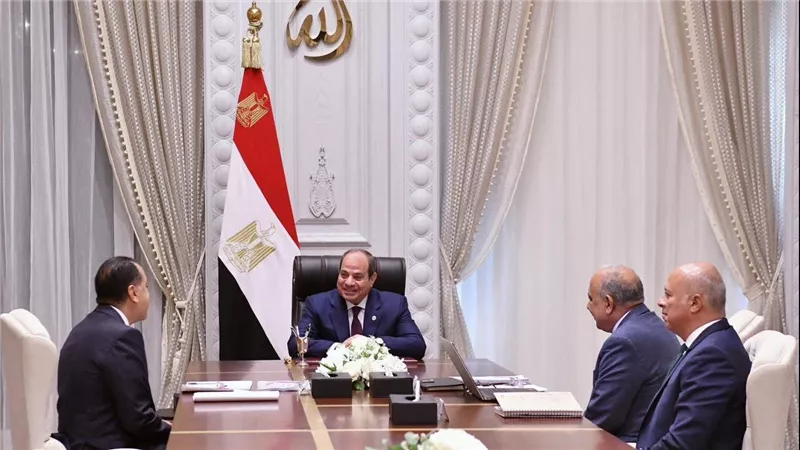 الرئيس السيسي يتابع خطة تطوير قطاع الكهرباء والطاقة المتجددة