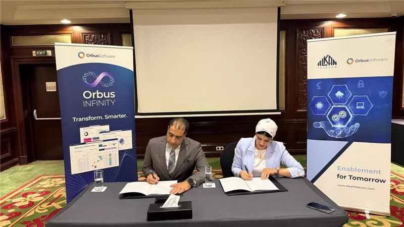 «ألكان تليكوم» توقع شراكة استراتيجية مع «Orbus Software» لتسريع التحول المؤسسي 