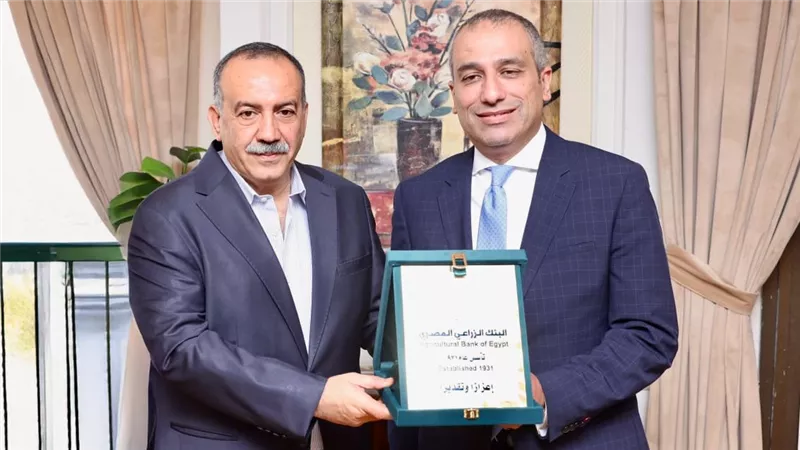 رئيس البنك الزراعي يلتقي محافظ أسيوط لبحث التعاون ودعم التنمية الزراعية بالمحافظة