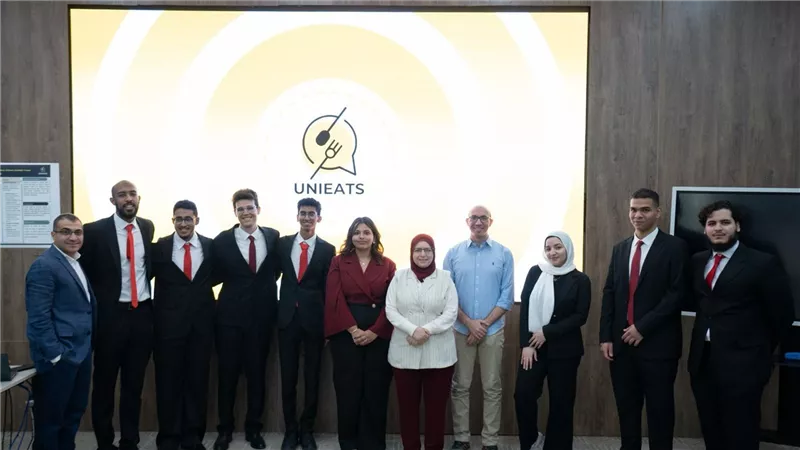 جامعة مصر للمعلوماتية تطلق تطبيق “UniEats” لإدارة كافتريات الجامعات والحد من الزحام وهدر الطعام