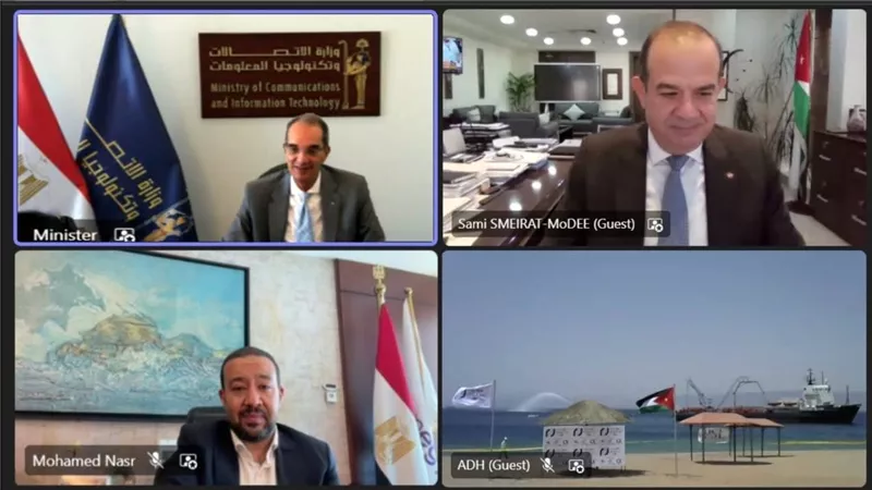 إنزال أول كابل بحري مباشر بين مصر والأردن منذ 25 عامًا..“كورال بريدج” 