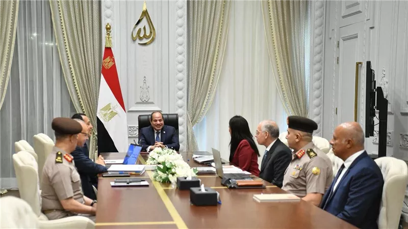 السيسي يوجه بتعزيز الإدارة الذكية للمياه وتحقيق الاستخدام الرشيد للمياه الجوفية