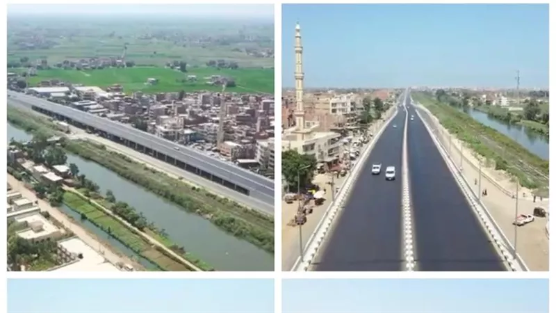 القطاع العام يعلن الانتهاء من مشروع كوبري “دسونس أم دينار” بالبحيرة بتكلفة 311 مليون جنيه