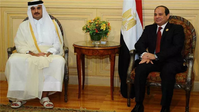 رسالة شفهية من الرئيس السيسي إلى أمير قطر تؤكد التضامن مع الدوحة 