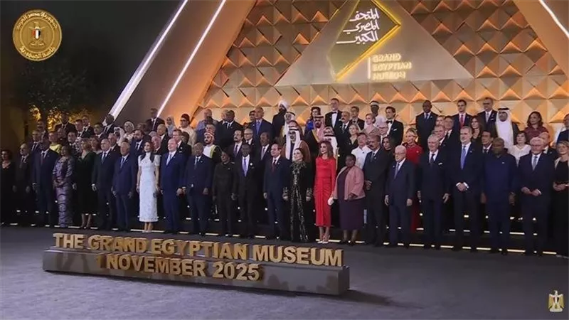 زعماء وملوك العالم في قلب الجيزة يشهدون الافتتاح الأسطوري للمتحف المصري الكبير