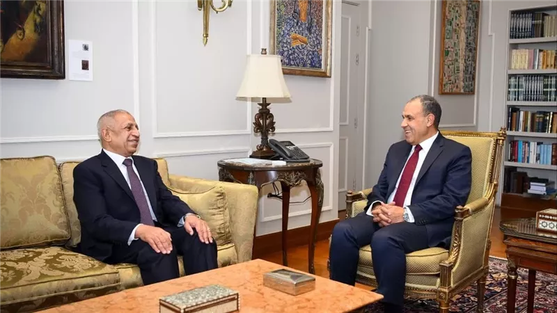 وزير الخارجية يلتقي رئيس الأكاديمية العربية للعلوم والتكنولوجيا والنقل البحري