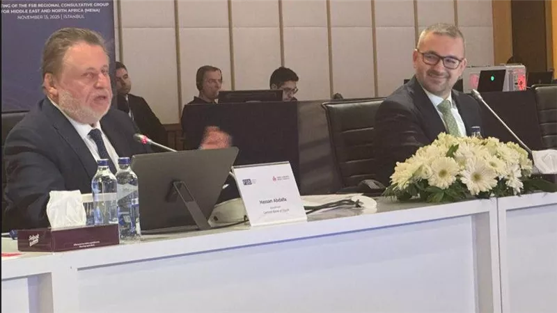  محافظ المركزي المصري يترأس اجتماع مجموعة الشرق الأوسط وشمال إفريقيا للاستقرار المالي بمشاركة نظيره التركي